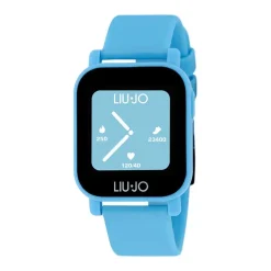 Montre Femme Connectée LIU JO Silicone Bleu SWLJ027
