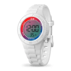 Montre Femme Digitale S ICE WATCH SUNSET Silicone Blanc