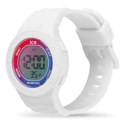 Montre Femme Digitale S ICE WATCH SUNSET Silicone Blanc