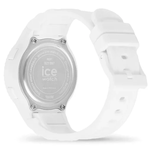 Montre Femme Digitale S ICE WATCH SUNSET Silicone Blanc