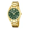 Montre Femme FESTINA BOYFRIEND VERT Acier Doré