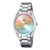 Montre Femme FESTINA BOYFRIEND ARC EN CIEL Acier Argenté