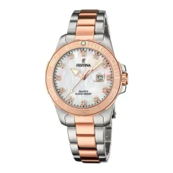 montre femme festina BOYFRIEND acier bicolore