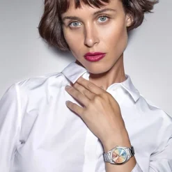 Montre Femme FESTINA BOYFRIEND ARC EN CIEL Acier Argenté