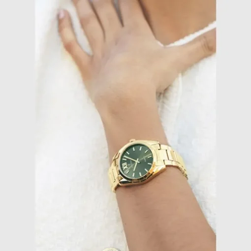 Montre Femme FESTINA BOYFRIEND VERT Acier Doré