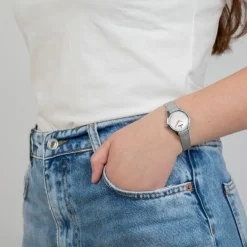 montre femme festina MADEMOISELLE acier argenté