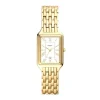 Montre Femme Fossil Raquel à trois aiguilles avec date, en acier inoxydable, doré ES5220