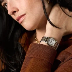 Montre Femme Fossil Harlow à trois aiguilles, en acier inoxydable, bicolore ES5362