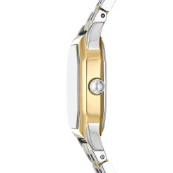 Montre Femme Fossil Harlow à trois aiguilles, en acier inoxydable, bicolore ES5362