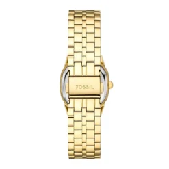 Montre Femme Fossil Harlow à trois aiguilles, en acier inoxydable doré ES5361