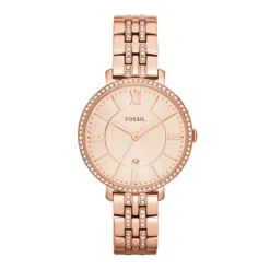 Montre femme FOSSIL JACQUELINE Acier Doré Rose