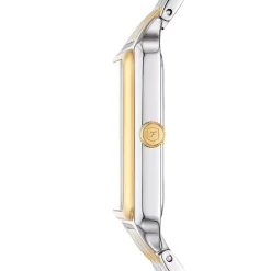 Montre Femme Fossil Raquel à trois aiguilles avec date, en acier inoxydable, bicolore ES5305
