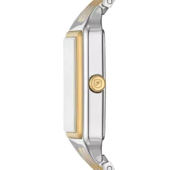 Montre Femme Fossil Raquel à trois aiguilles avec date, en acier inoxydable bicolore ES5368