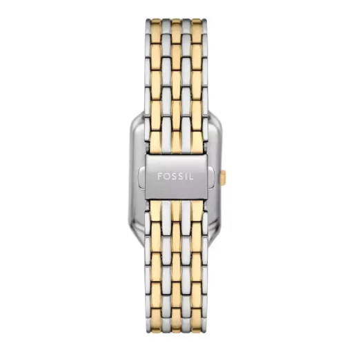 Montre Femme Fossil Raquel à trois aiguilles avec date, en acier inoxydable bicolore ES5368