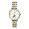 Montre Femme FOSSIL SOLAIRE JACQUELINE Acier Argenté et Doré