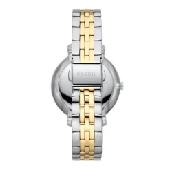 Montre Femme FOSSIL SOLAIRE JACQUELINE Acier Argenté et Doré