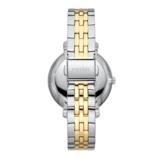 Montre Femme FOSSIL SOLAIRE JACQUELINE Acier Argenté et Doré