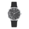 Montre Femme GO Cuir Noir