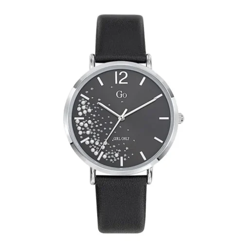 Montre Femme GO Cuir Noir