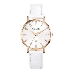 Montre Femme GO GIRL ONLY Cuir Blanc