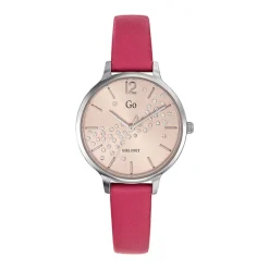 Montre Femme GO GIRL ONLY Cuir Rose Foncé