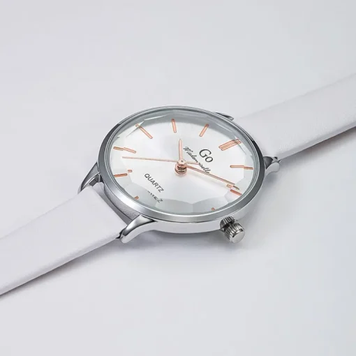 Montre Femme GO GIRL ONLY Cuir Blanc