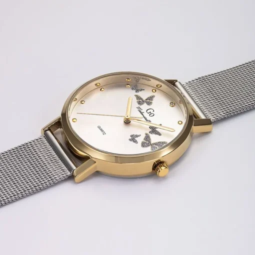 Montre Femme GO GIRL ONLY PAPILLONS Acier Argenté