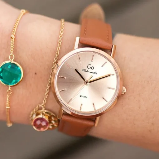 Montre Femme GO GIRL ONLY Cuir Brun
