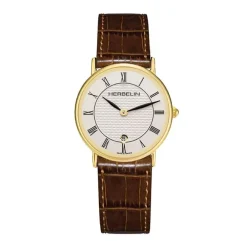 Montre Femme HERBELIN Classique Cuir Marron 16845P08MA