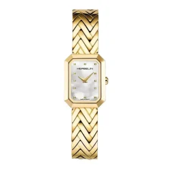 Montre Femme HERBELIN OCTOGÔNE Acier Doré 17446BP19