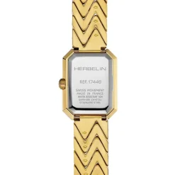 Montre Femme HERBELIN OCTOGÔNE Acier Doré 17446BP19