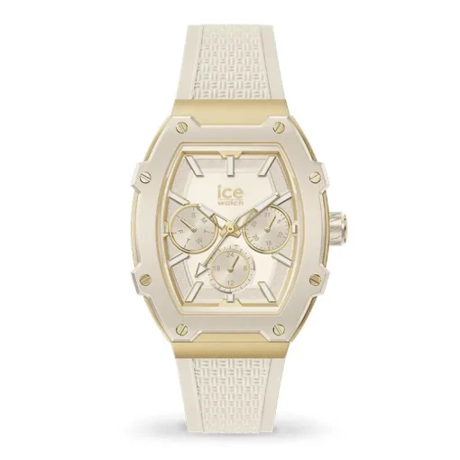 Montre Femme ICE WATCH BOLIDAY ALMOND SKIN Silicone Beige