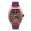 Montre Femme ICE WATCH BOLIDAY GOLD BURGUNDY Silicone Rose