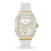 Montre Femme ICE WATCH BOLIDAY WHITE GOLD​​​​​​​ Silicone Blanc