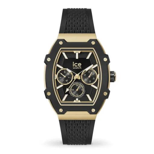 Montre Femme ICE WATCH BOLIDAY BLACK GOLD Silicone Noir