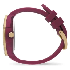 Montre Femme ICE WATCH BOLIDAY GOLD BURGUNDY Silicone Rose
