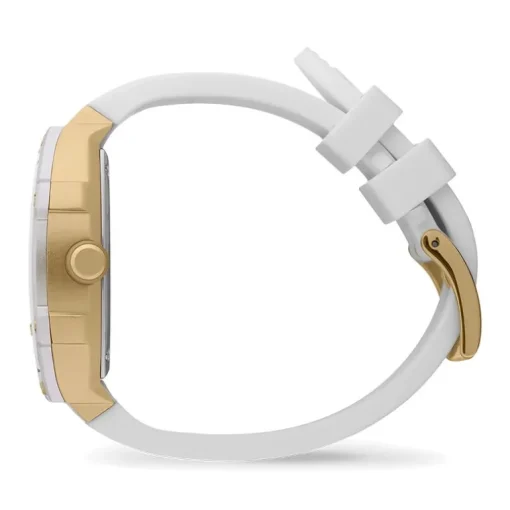 Montre Femme ICE WATCH BOLIDAY WHITE GOLD​​​​​​​ Silicone Blanc