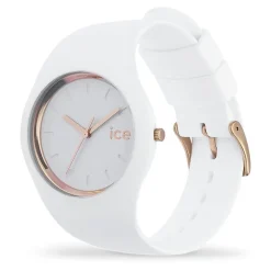 Montre Femme ICE WATCH ICE GLAM Silicone Blanc - M