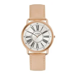 Montre Femme Kennedy GUESS Cuir Rose