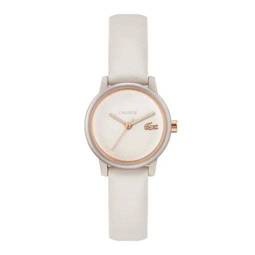 Montre Femme Lacoste 12.12 SWIFT Cuir Blanc 2001437