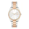 Montre Femme LACOSTE CAPUCINE Acier Inoxydable Argenté et Doré Rose