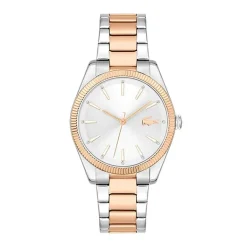 Montre Femme LACOSTE CAPUCINE Acier Inoxydable Argenté et Doré Rose