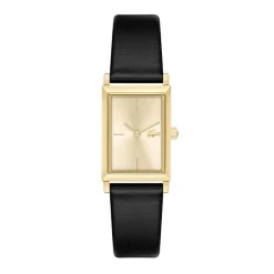Montre Femme LACOSTE CATHERINE OR Cuir Noir