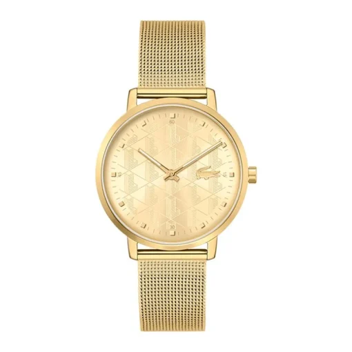 Montre Femme LACOSTE CROCORIGIN Acier Doré