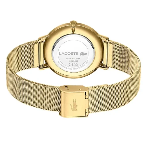 Montre Femme LACOSTE CROCORIGIN Acier Doré