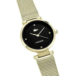 Montre Femme LACOSTE ORBA NOIR Acier Doré
