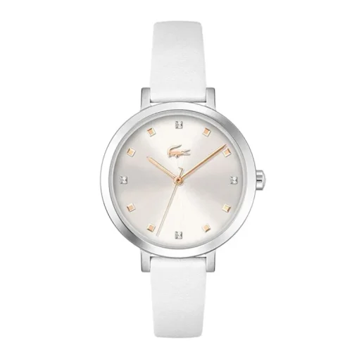 Montre Femme LACOSTE RIGA BLANC Cuir Blanc