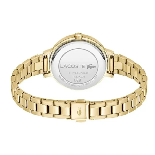 Montre Femme LACOSTE RIGA VERT Acier Doré