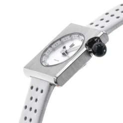 Montre Femme Lip 2000 Mini Square Cuir Blanc 671193