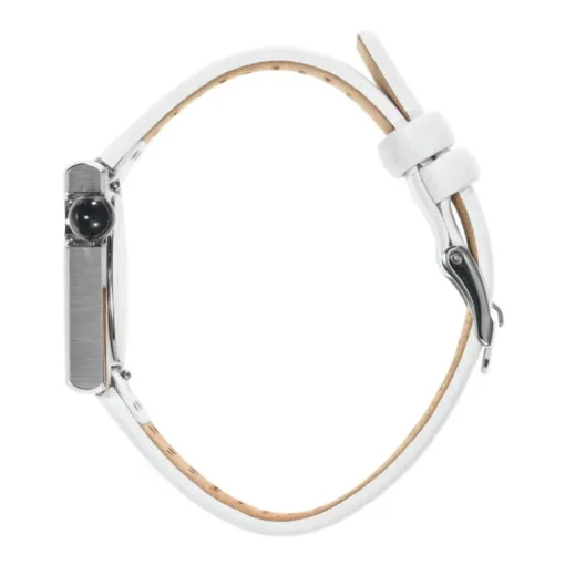 Montre Femme Lip 2000 Mini Square Cuir Blanc 671193